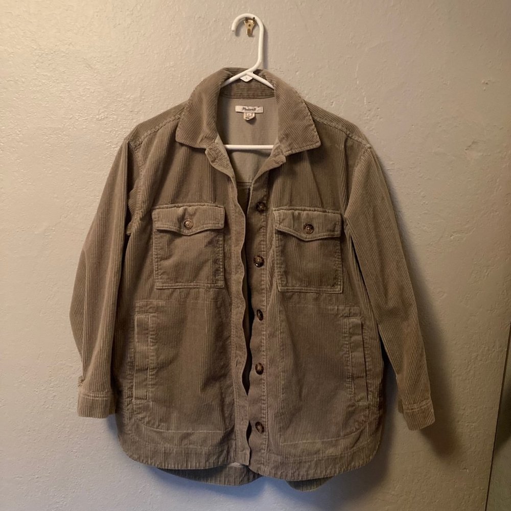 Madewell Corduroy Yorkway Shirt-Jacket